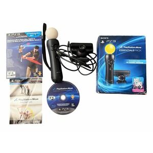 Sony Playstation 3 PS3 Move Essentials Pack PS3 Camera Kit READ
